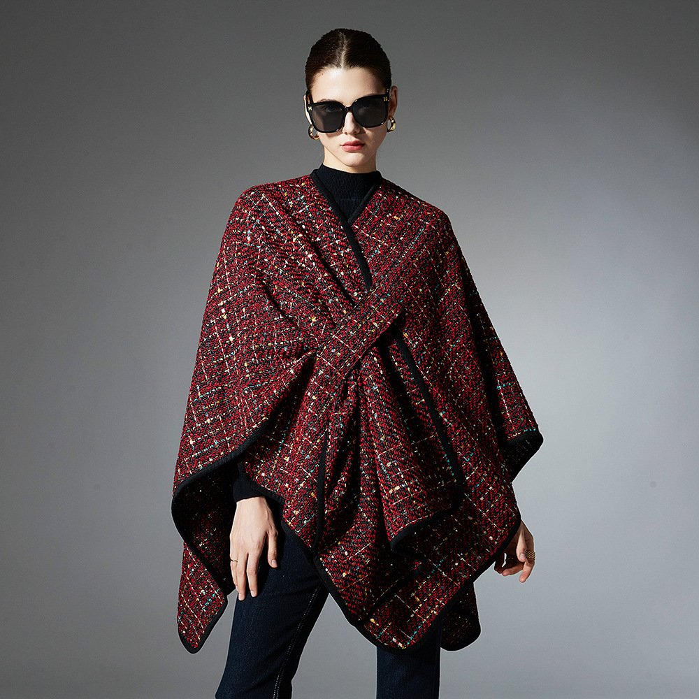 Warm Sequin Shawl