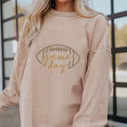 Cozy Game Day Rugby Sweatshirt