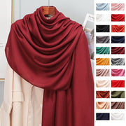 Spring & Autumn Scarf for Women - Soft Cotton & Linen Blend