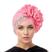Floral Women's Saree Cap