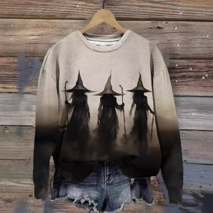 Funny 3D Halloween Sweater for Women
