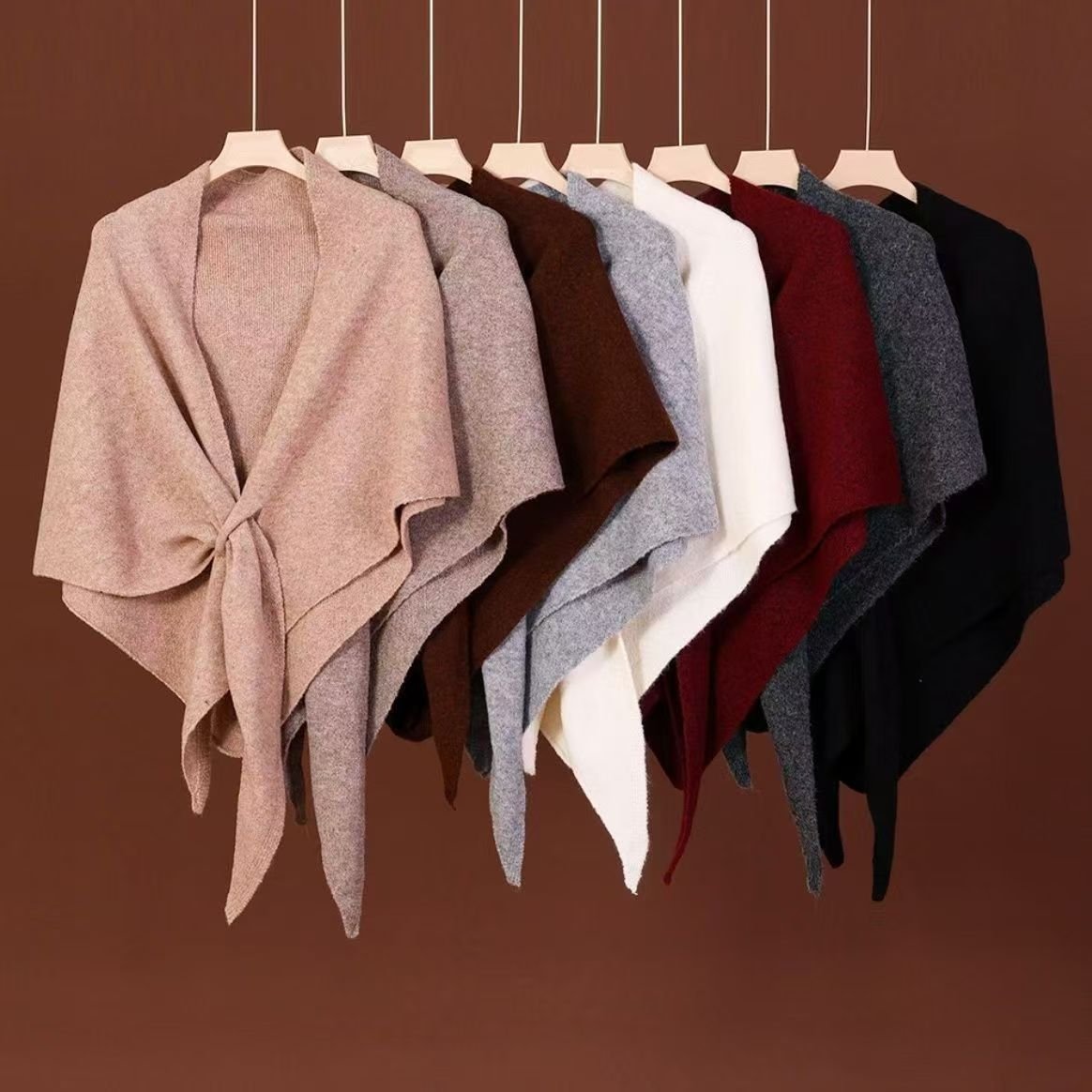 Warm Wool Shawl Scarf