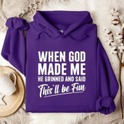Loose Hooded Sweater for Women, Autumn & Winter Pullover