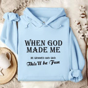 Customizable Women's Hooded Sweater - Loose Fit