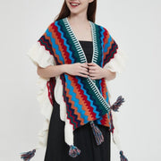 Cozy Ethnic Shawl