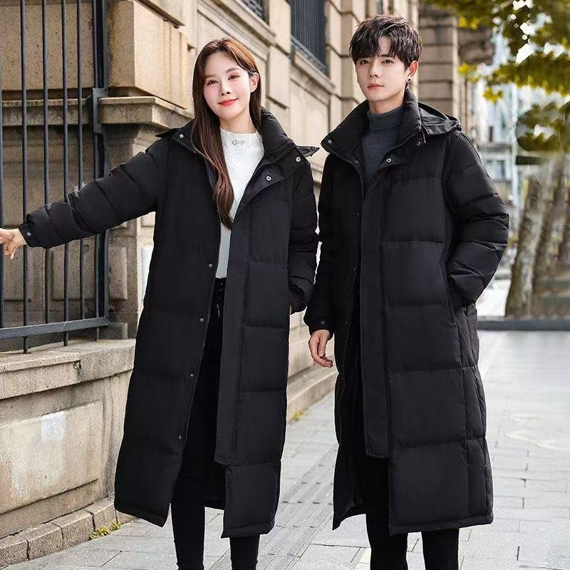 Couple Winter Down Hooded Jacket for Men & Women