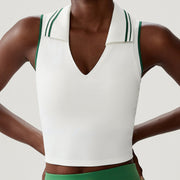Plus Size Sports Vest with Chest Pad for Women