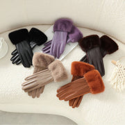 Warm Personalized Women's Gloves for Cold Weather