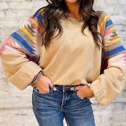 Comfortable Loose Long Sleeve Top for Women