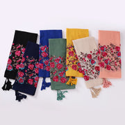 Travel Shawl for Women - Embroidered Scarf