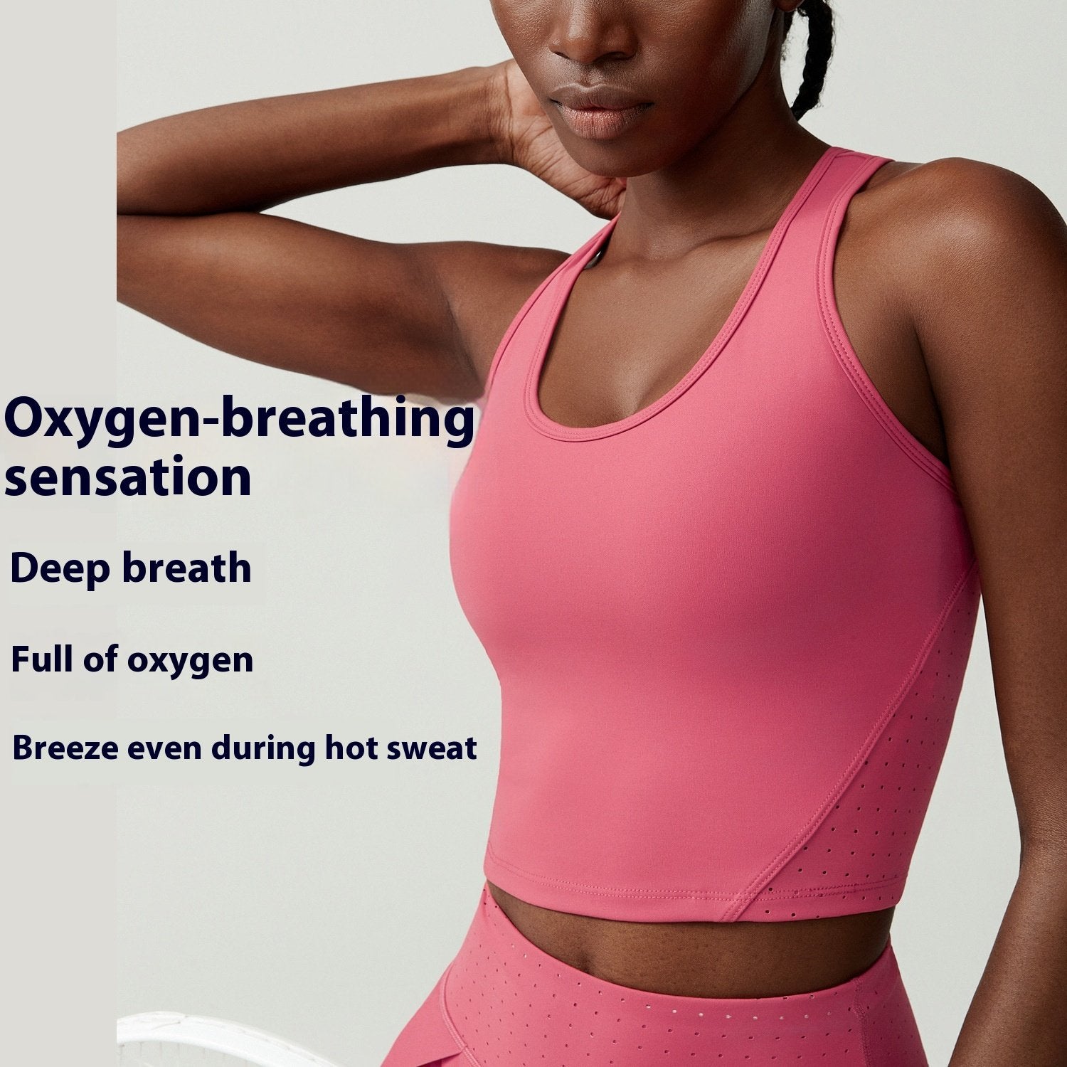Women's Plus Size Sports Vest for Running and Fitness