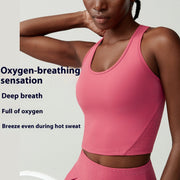Women's Plus Size Sports Vest for Running and Fitness