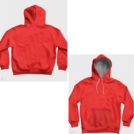 Cozy Red Hooded Sweater for Women