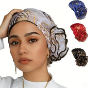 Rose Gold Rose Sleeve Cap for Women