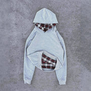 Retro Plaid Casual Sweater for Men & Women