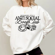 Women's Loose Fashion Sweater with English Print