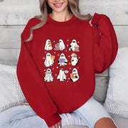 Spooky Ghost Hoodie for Women