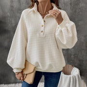 Women's Solid Color Thickened Sweater