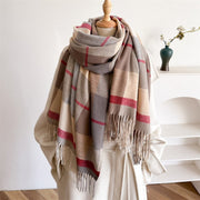 Warm Unisex Tassel Scarf for Autumn & Winter