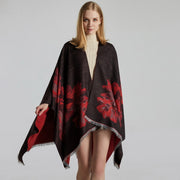 Warm Split Shawl
