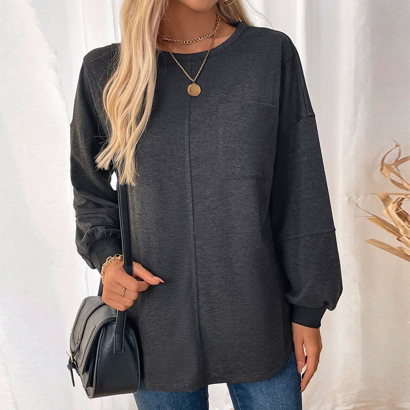 Cozy Dark Gray Women's Hoodie