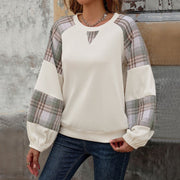 Cozy Plaid Sweater for Women