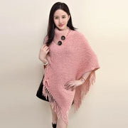 Cozy Sweater Shawl Cape