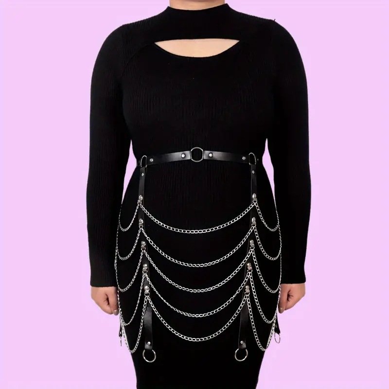 Edgy Waist Chain for Women