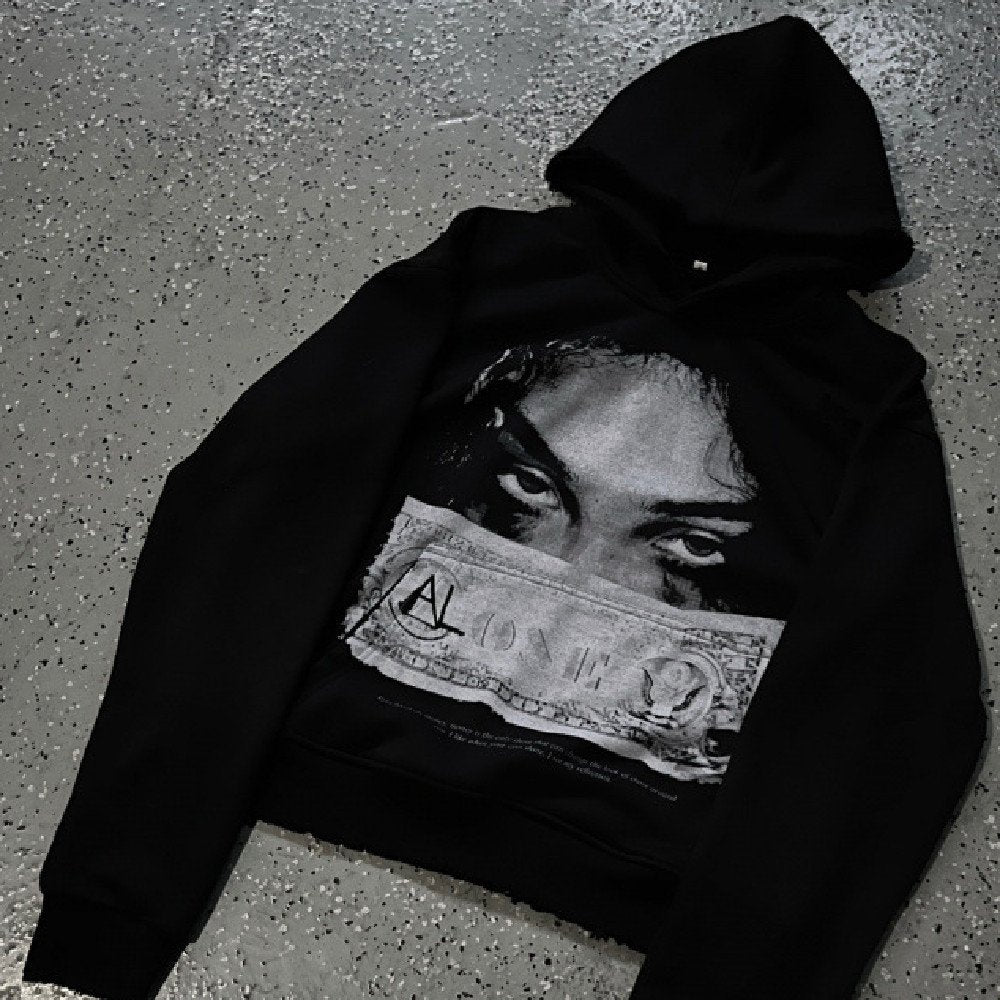 Personalized Dark Printed Women's Sweater