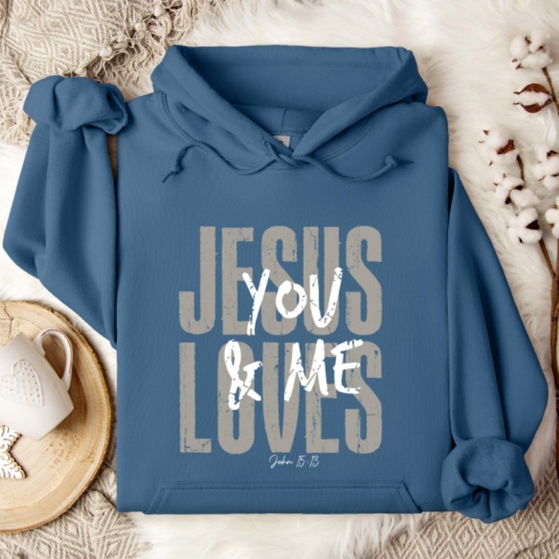 Cozy Loose Fit Hooded Sweater for Women