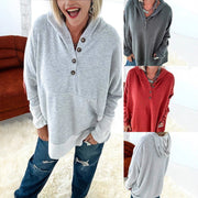 Cozy Loose Fit Hoodie Sweater for Women