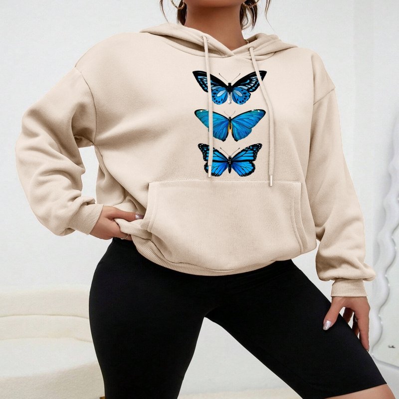 Cozy Street Hipster Hoodie - Long Sleeve Pullover Sweatshirt