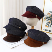 Korean Style Military Cap for Women
