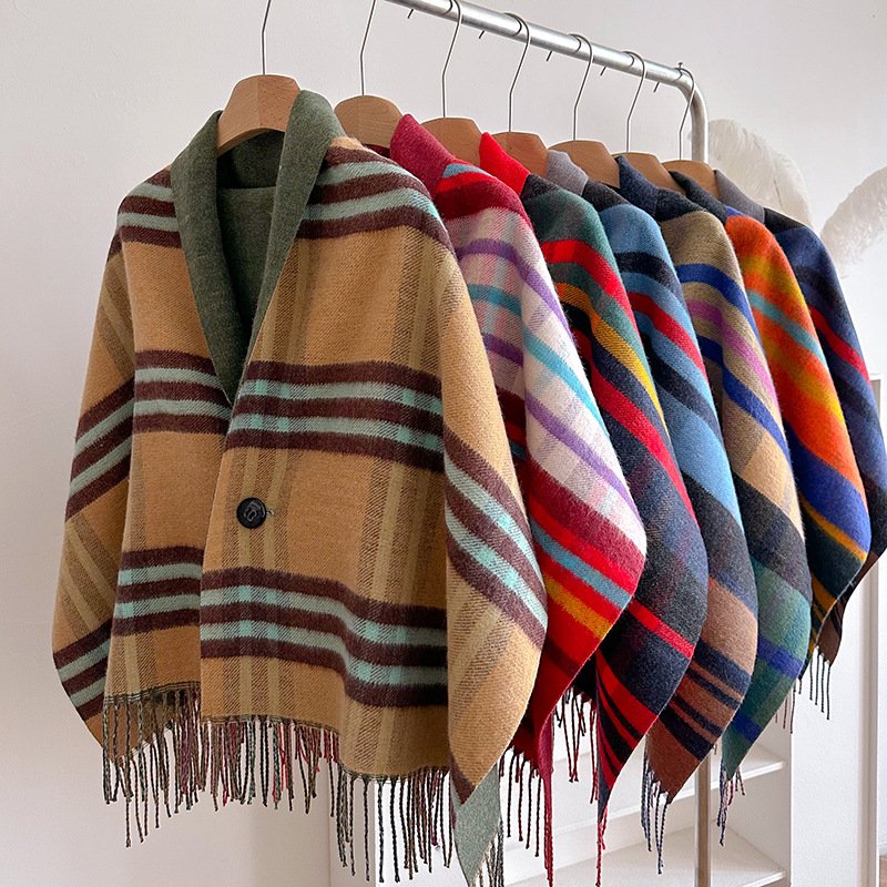 Warm Double-Sided Shawl