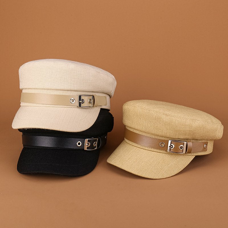 Adjustable Flat Beret for Women