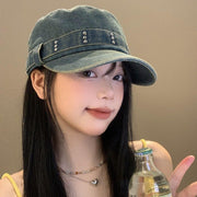 Retro Cowboy Peaked Cap for Women