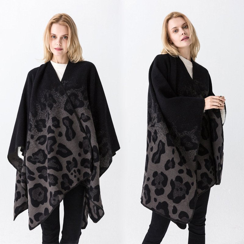 Geometry Pattern Shawl Blanket Dual-use