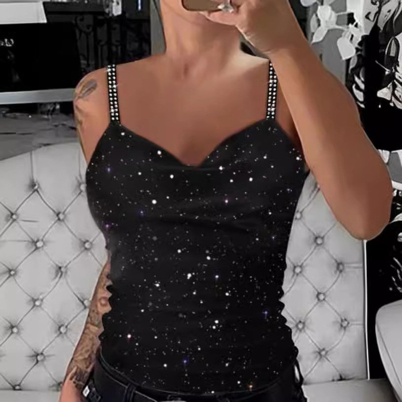 Summer V-Neck Sleeveless Vest for Women