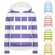 Cozy Long-sleeve Hooded Sweatshirt Cardigan