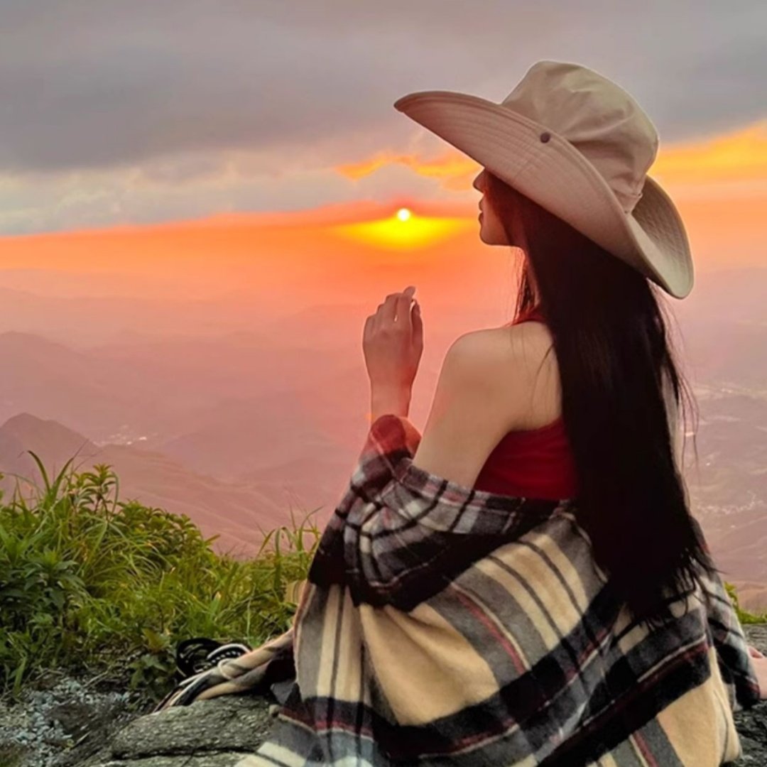 Adjustable Sun Hat for Climbing, 3-Piece Set