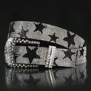 Trendy Diamond Pattern Belt for Men and Women