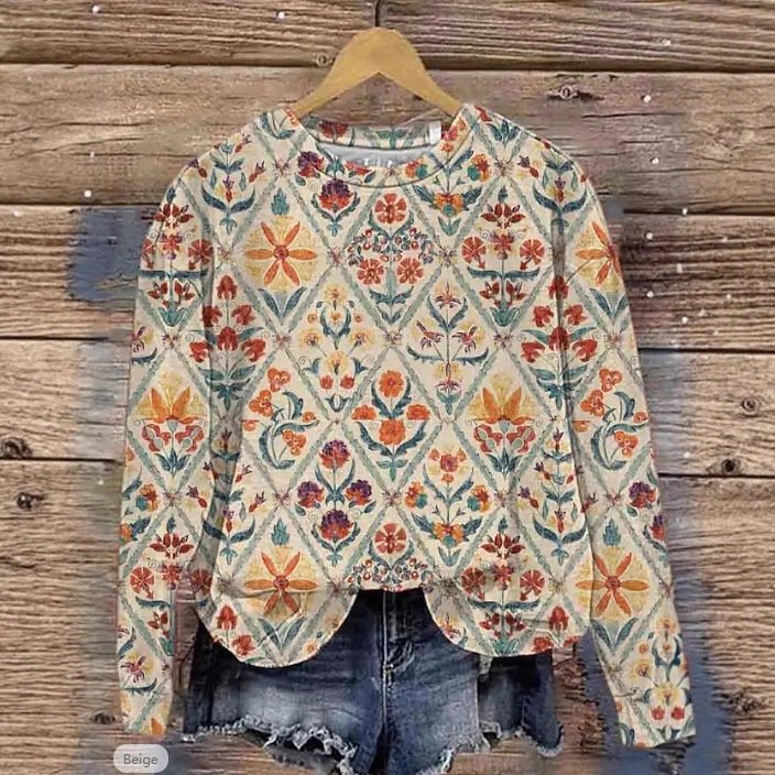 Cozy Autumn Long Sleeve Sweater for Women