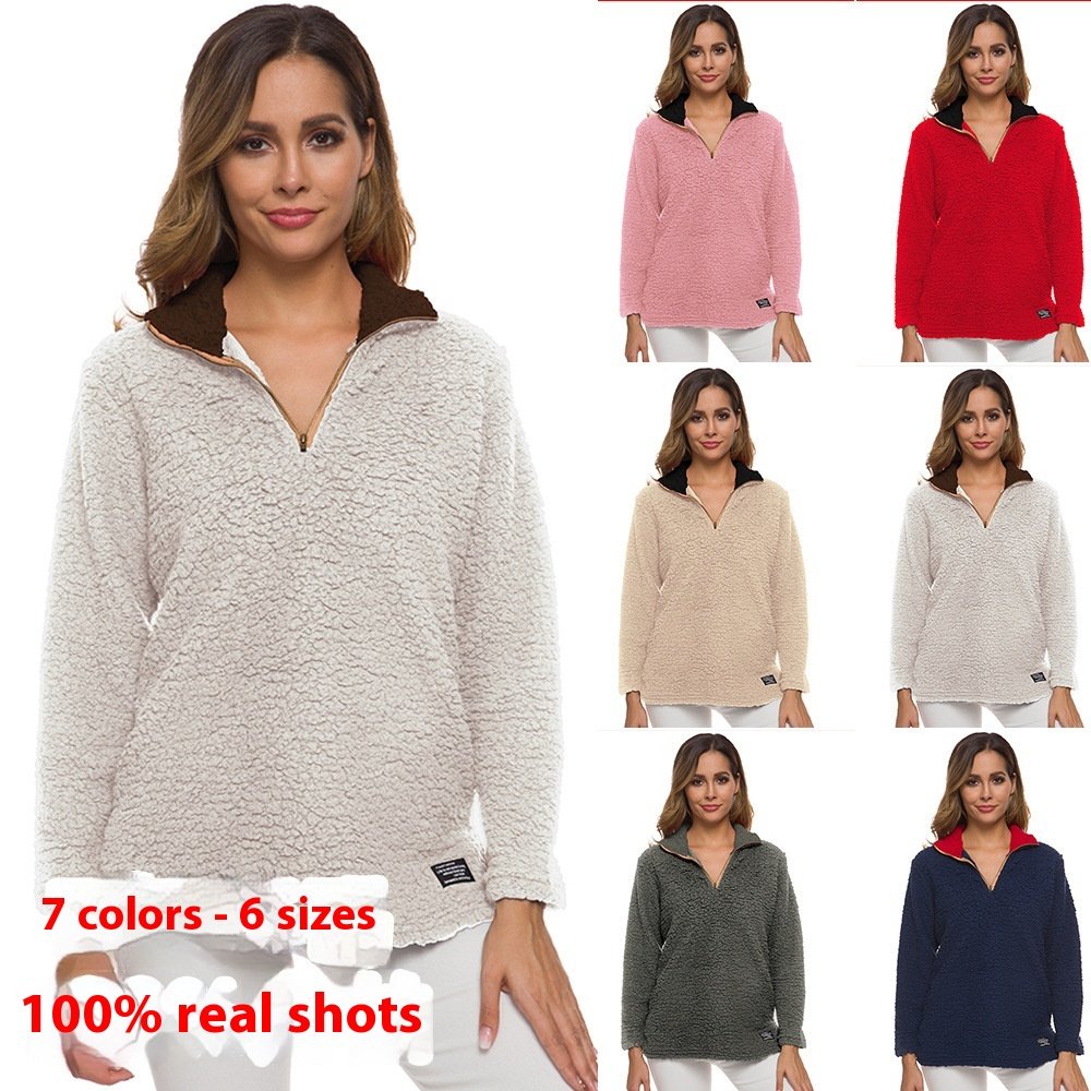 Warm Plush Plus Size Women's Sweater