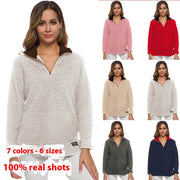 Warm Plush Plus Size Women's Sweater