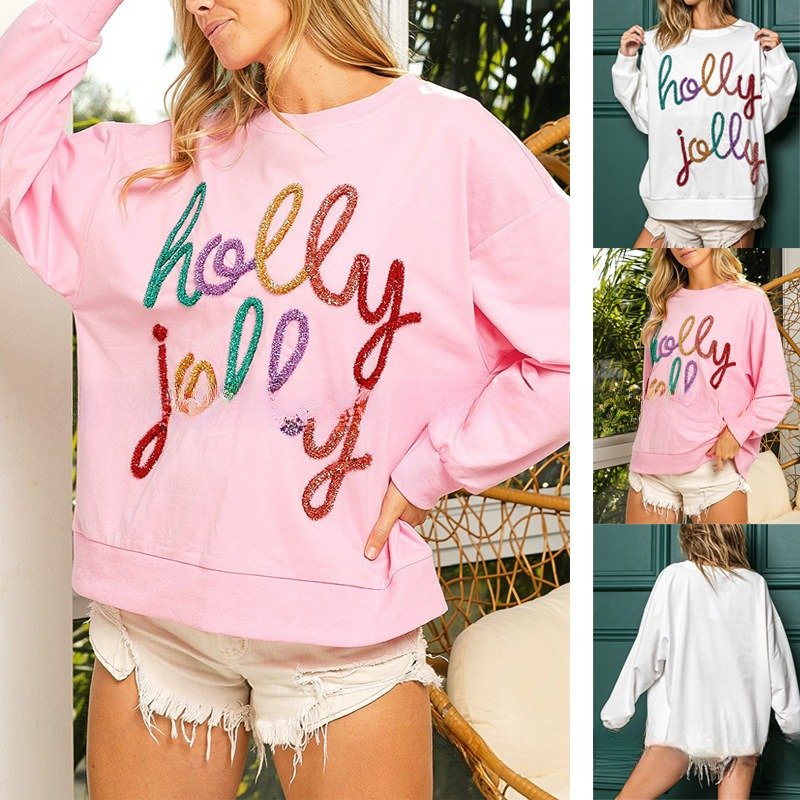 Cozy Christmas Pullover Sweater for Women