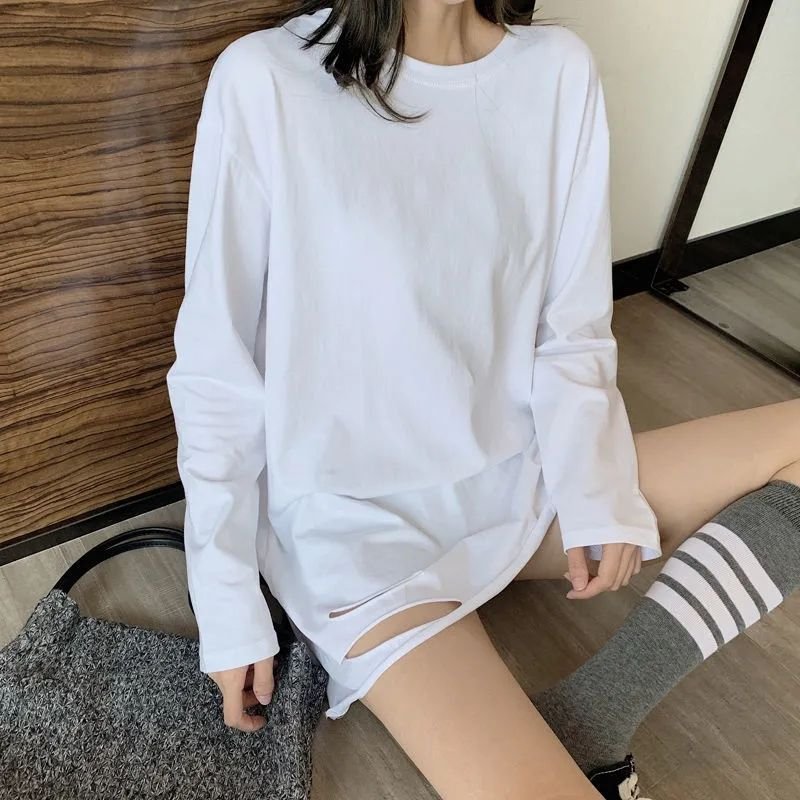 Chic Long Sleeve Shirt for Women | Casual Spring & Fall Top