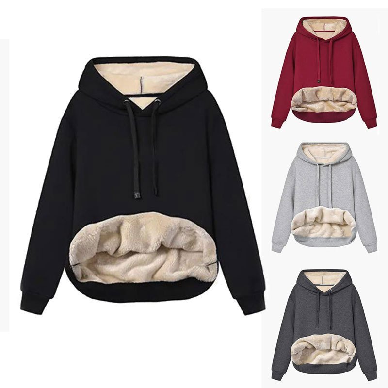 Cozy Berber Hoodie Coat for Women