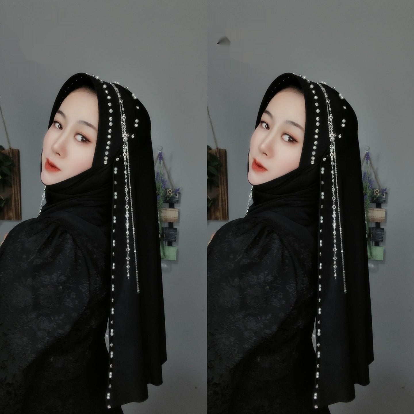 Mid-Length Tassel Scarf for Women