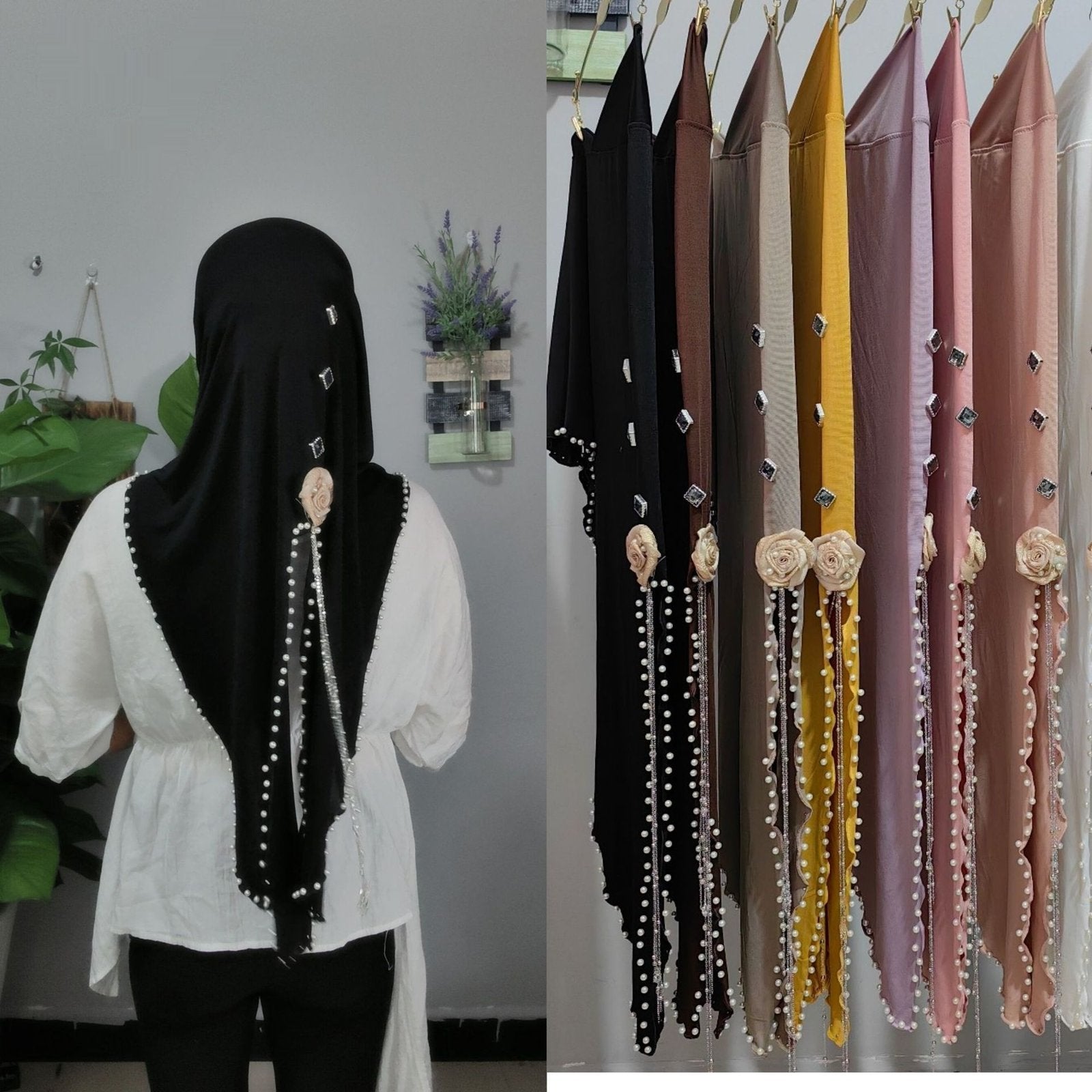 Soft Rose Scarf