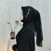 Elegant 5-Star Mesh Scarf for Women